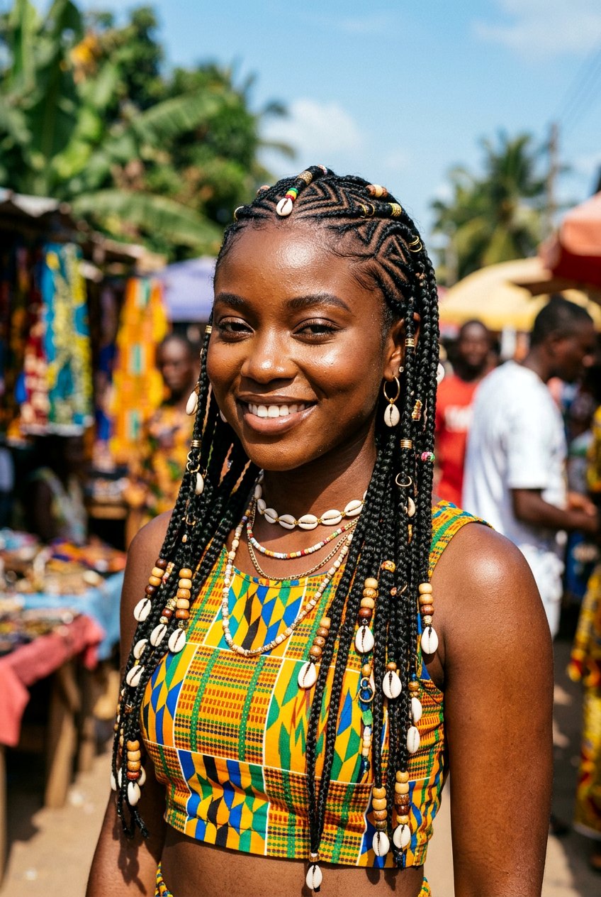 Tribal Braids - 20 braided hairstyle for birthday party - 20 braided hairstyle for birthday party