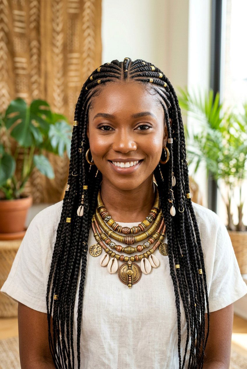 Tribal Braids - 20 low maintenance braid styles for black women - 20 low maintenance braid styles for black women
