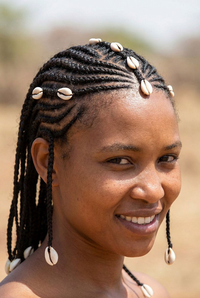 Tribal Braids With Shells - 20 tribal braids hairstyles - 20 tribal braids hairstyles