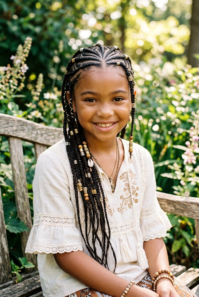 Tribal Braids - 20 braid styles for mixed kids - 20 braid styles for mixed kids