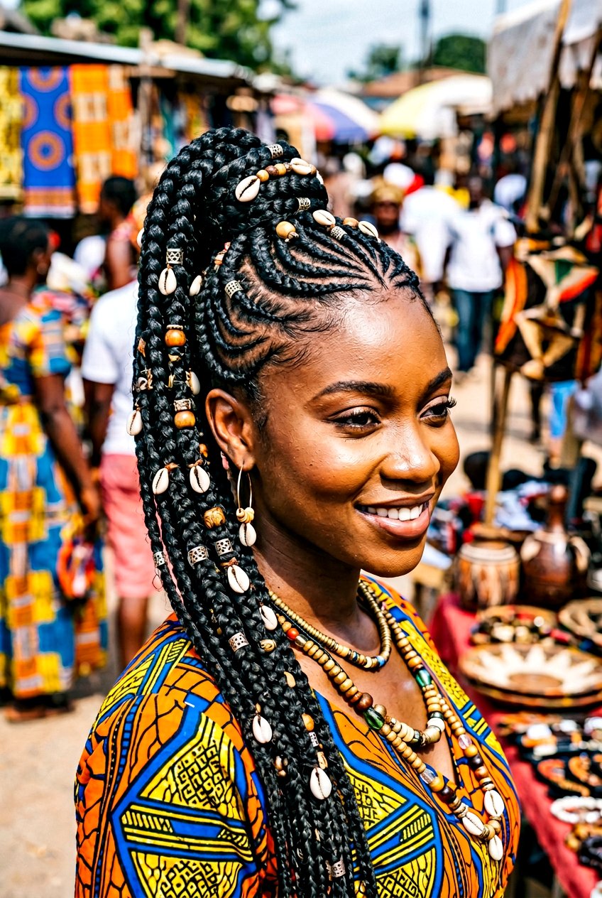 Tribal Goddess Braids Ponytail - 20 goddess braids ponytail for women - 20 goddess braids ponytail for women