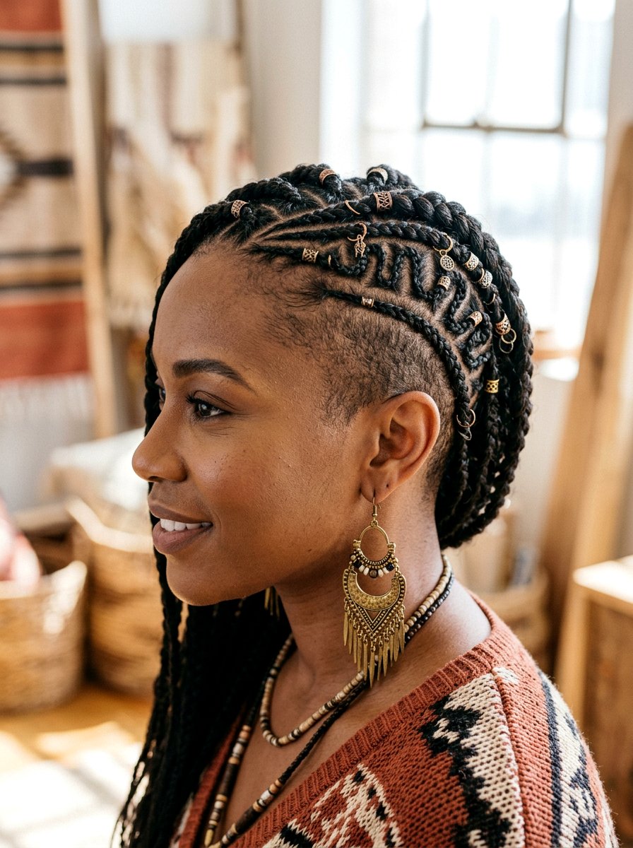 20 Bold Undercut Braid Hairstyle Ideas for Women to Rock