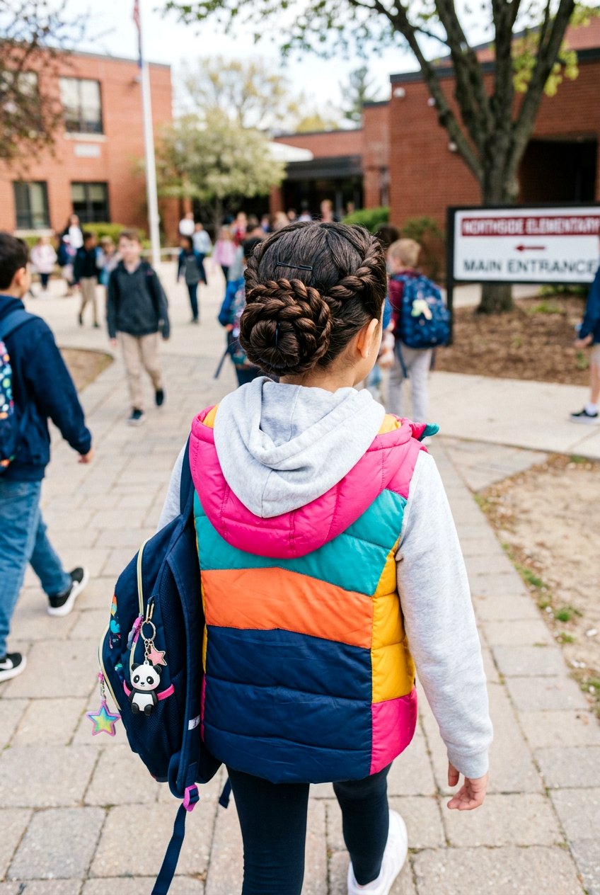 Triple Twist Bun - 20 quick bun for school girls - 20 quick bun for school girls