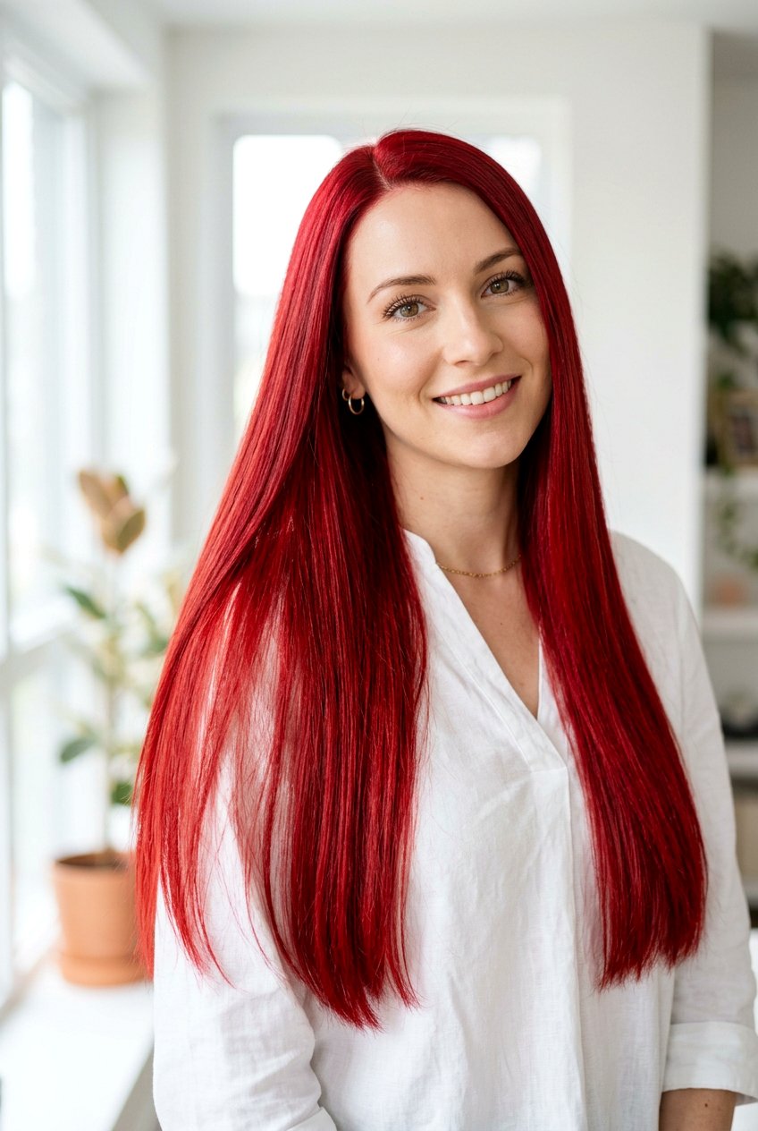 True Red All Over Hair Color - 20 true red hair color - 20 true red hair color