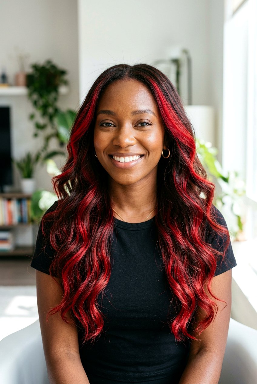 True Red Hair Color for Natural Dark Hair - 20 true red hair color - 20 true red hair color