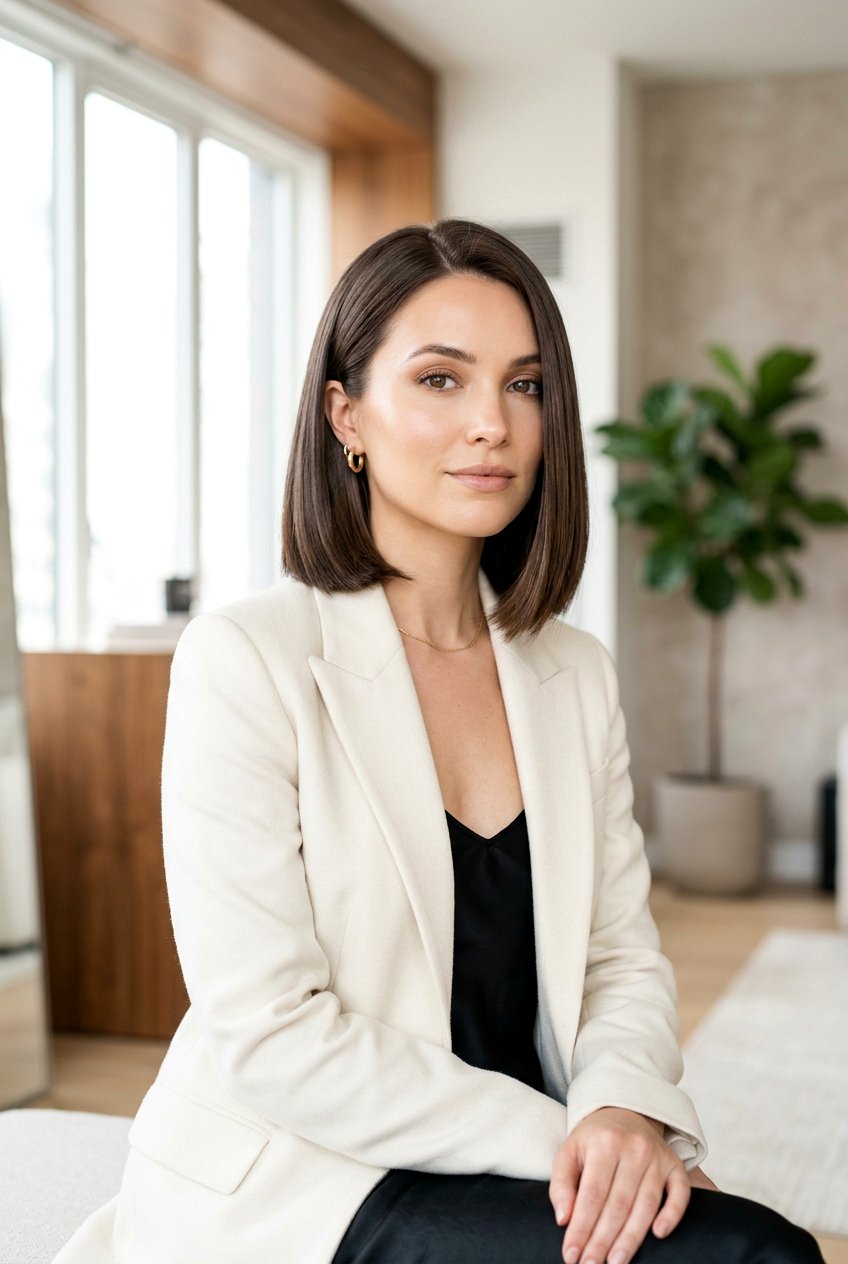 Truffle Brown Bob - 20 truffle brown hair color - 20 truffle brown hair color