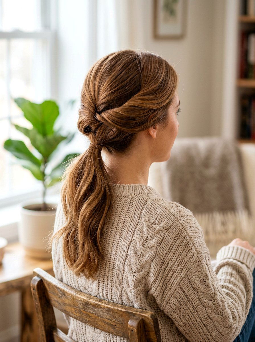 Tuck And Roll Ponytail - 20 retro rolled ponytail hairstyle - 20 retro rolled ponytail hairstyle