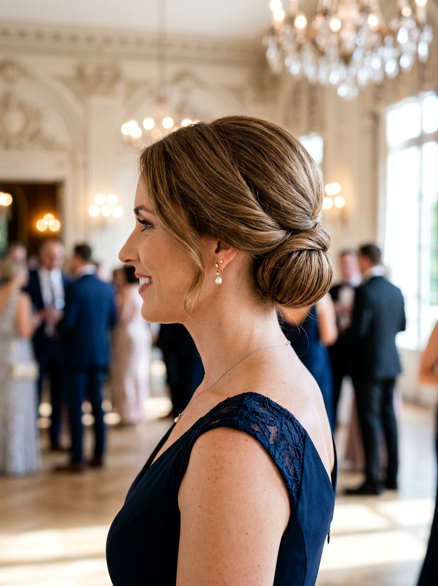 Tucked And Pinned Medium Layered Hair - 20 party hairstyle for medium layers - 20 party hairstyle for medium layers