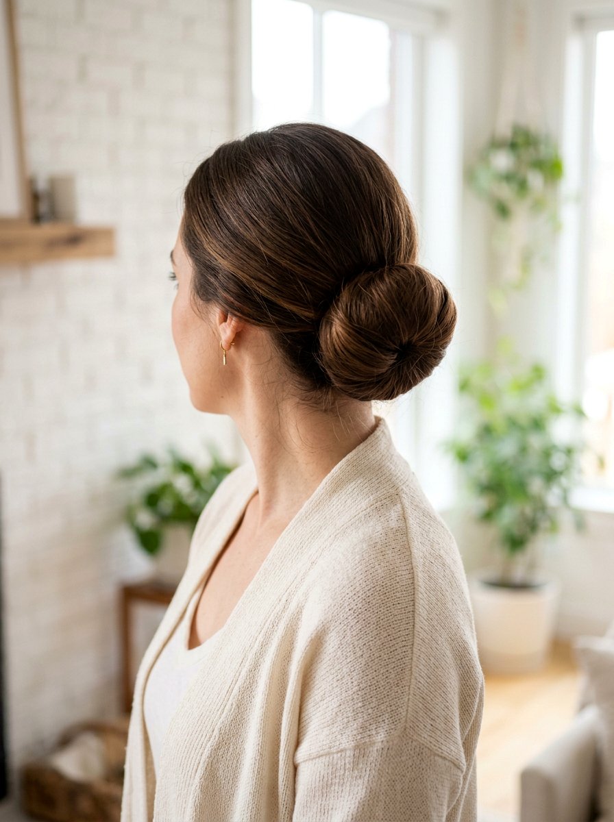 Tucked And Rolled Bun - 20 polished interview bun - 20 polished interview bun