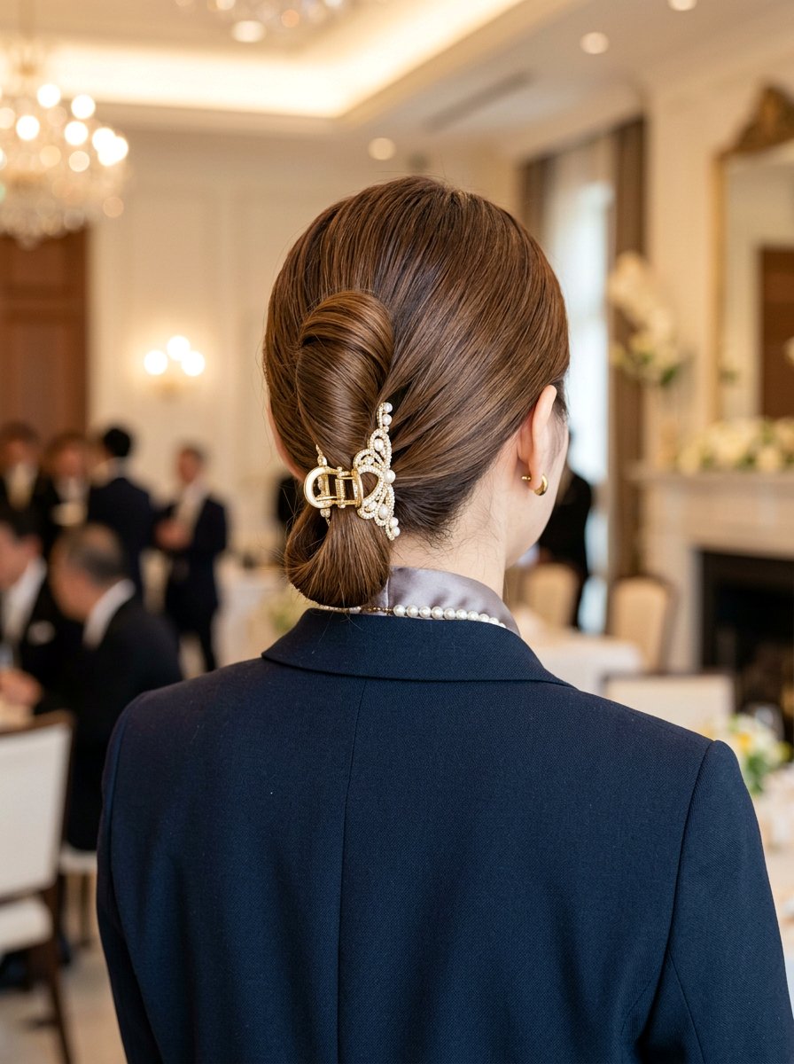 20 Gorgeous Claw Clip Ponytail Ideas for Fine Hair Women