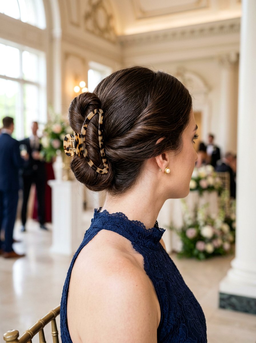 Tucked And Twisted Claw Clip - 20 claw clip twist for shoulder length hair - 20 claw clip twist for shoulder length hair