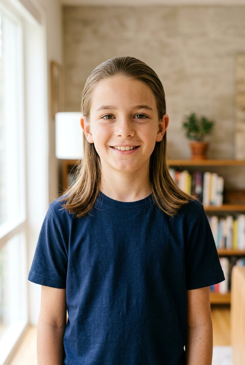 Tucked Behind Ears Flow - 20 long haircut for boys with straight hair - 20 long haircut for boys with straight hair