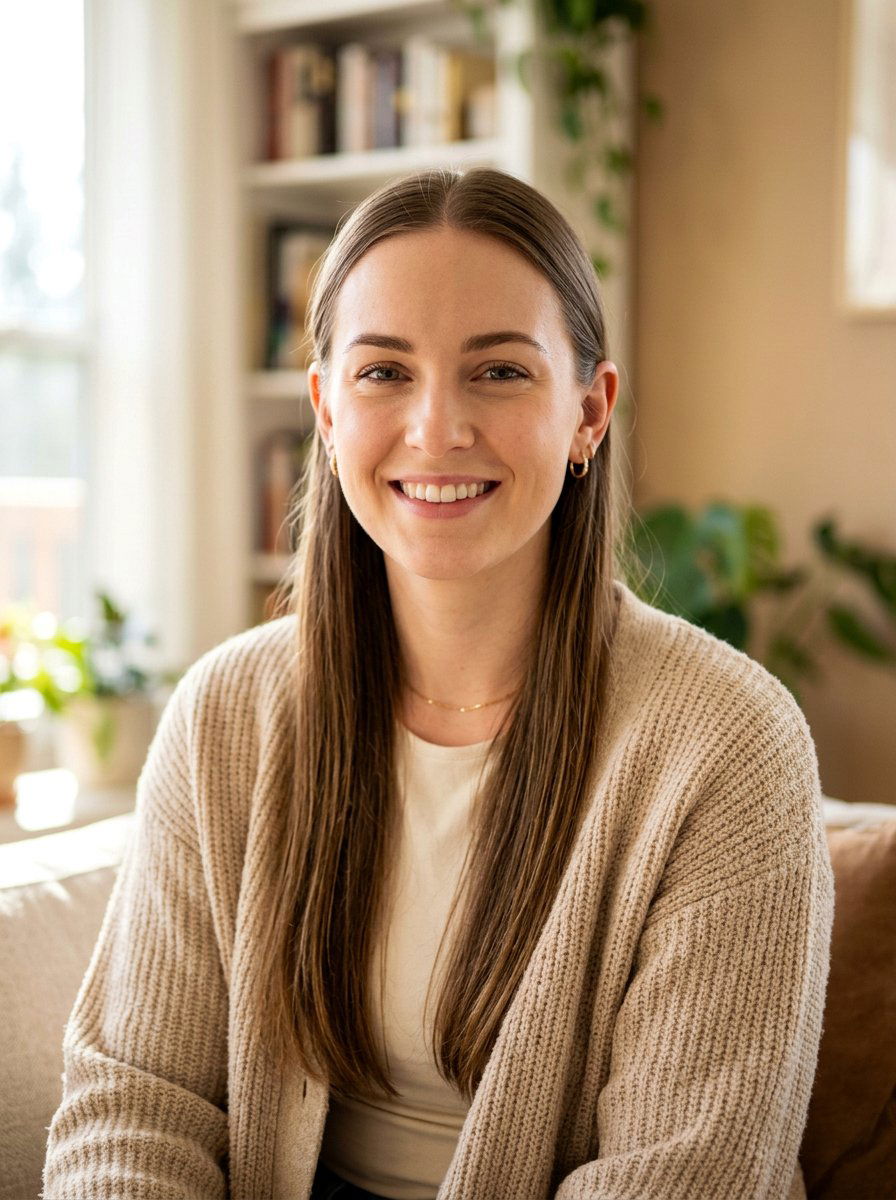 Tucked Behind Ears Long Hair - 20 interview hairstyle with glasses - 20 interview hairstyle with glasses