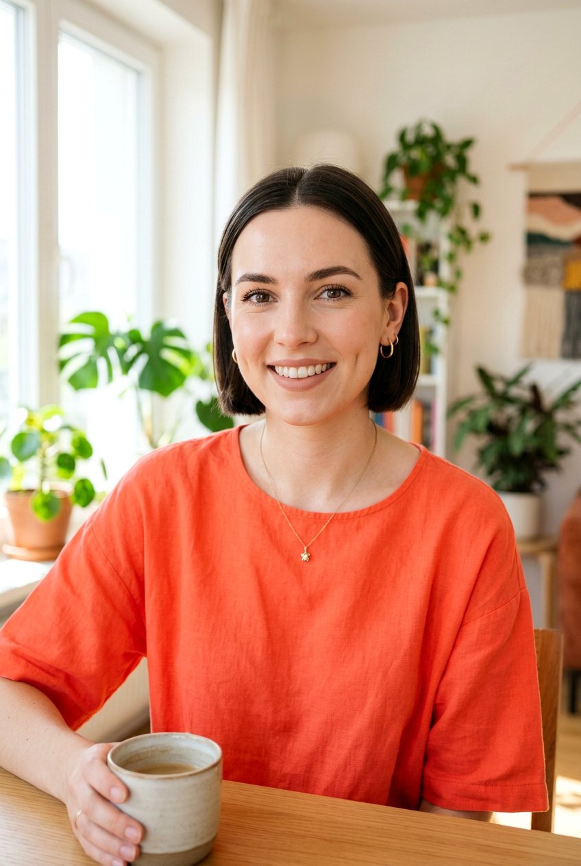 Tucked Ear Bob - 20 low maintenance bob for moms - 20 low maintenance bob for moms