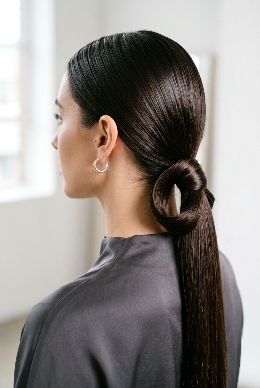 Tucked In Sleek Ponytail - 20 polished old money ponytail - 20 polished old money ponytail