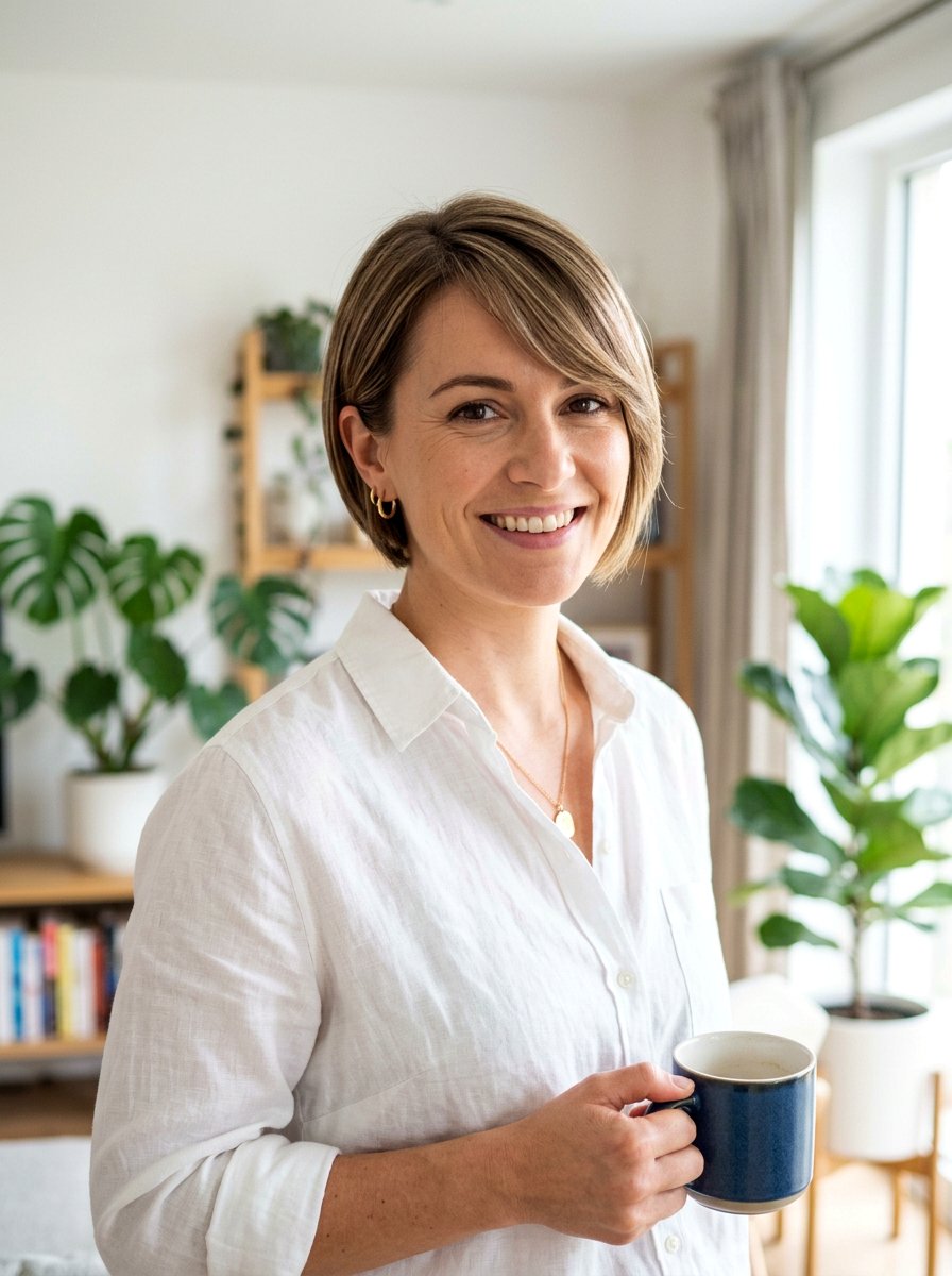 Tucked Straight Bixie With Long Bangs - 20 straight bixie haircut with bangs - 20 straight bixie haircut with bangs