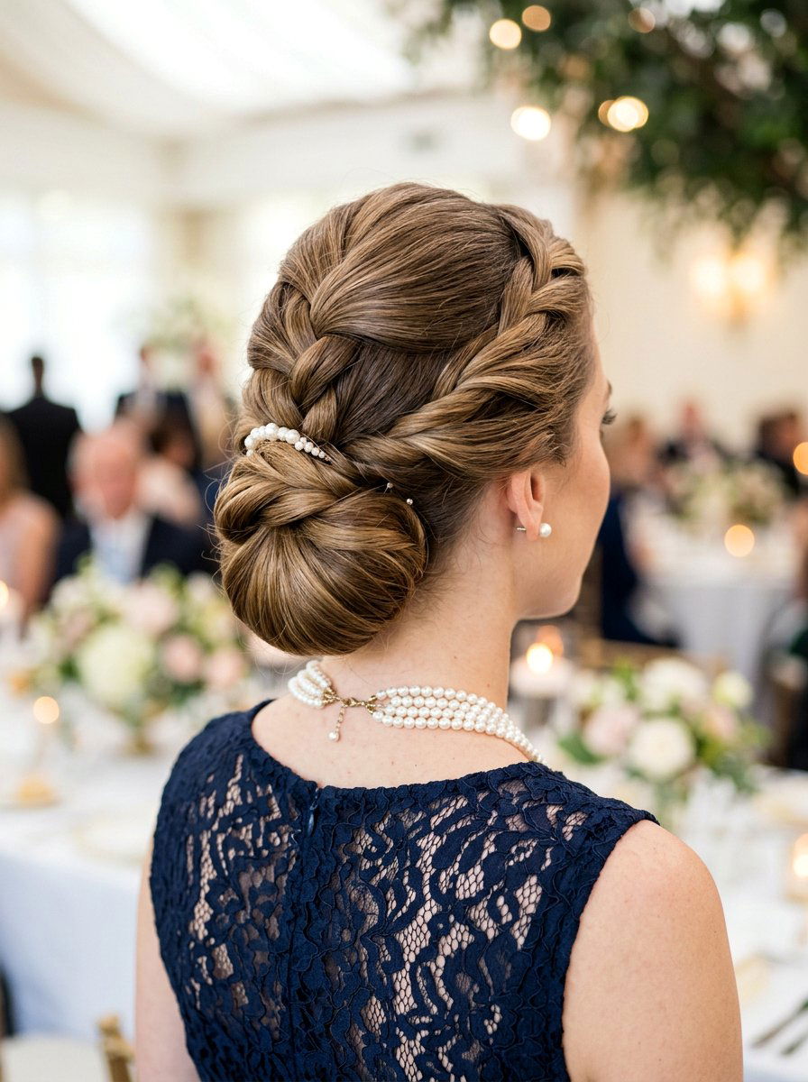 Tucked Under French Ponytail - 20 old money ponytail hairstyle - 20 old money ponytail hairstyle