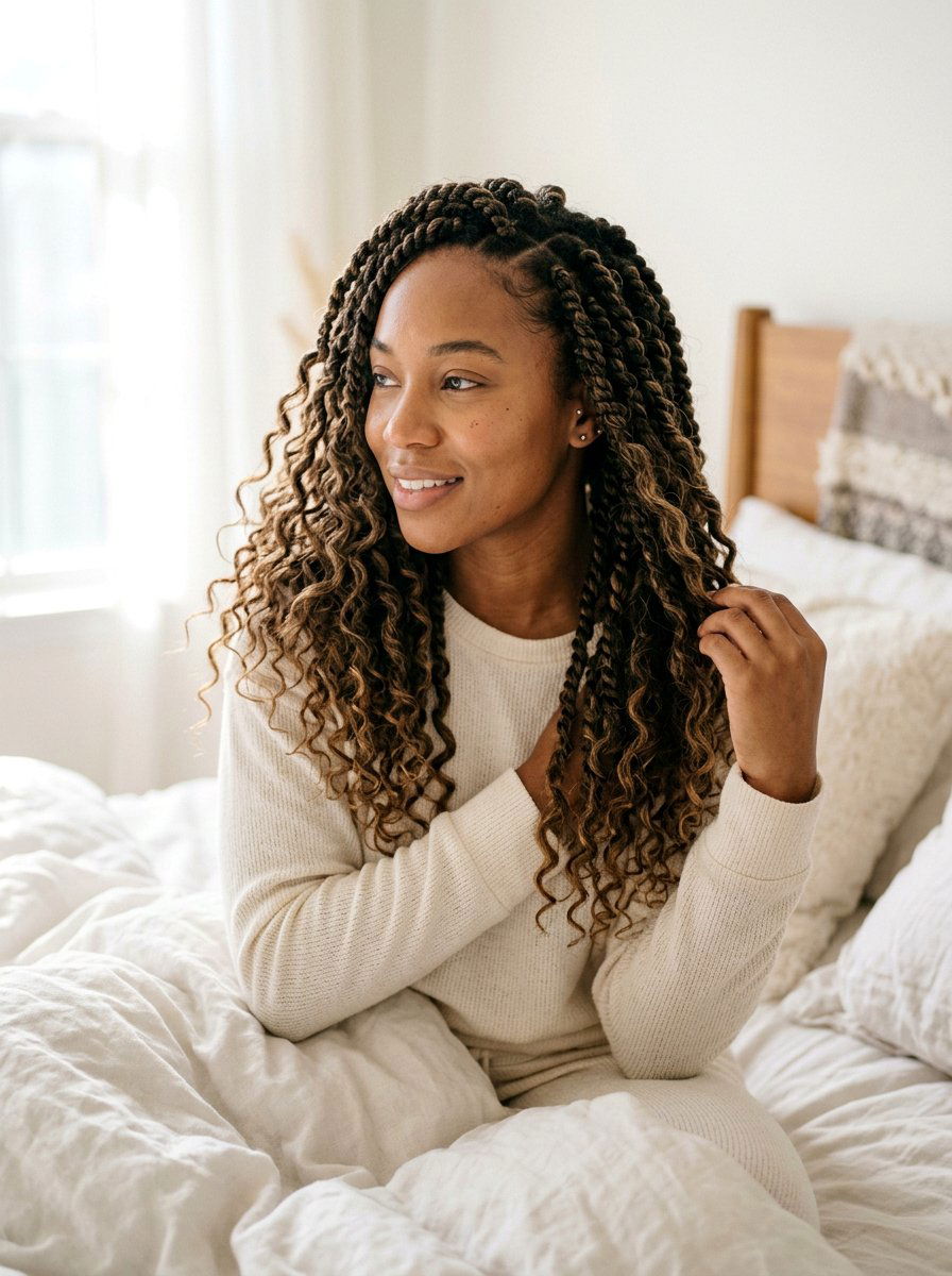 20 Effortless Overnight Travel Hairstyles For Your Next Trip