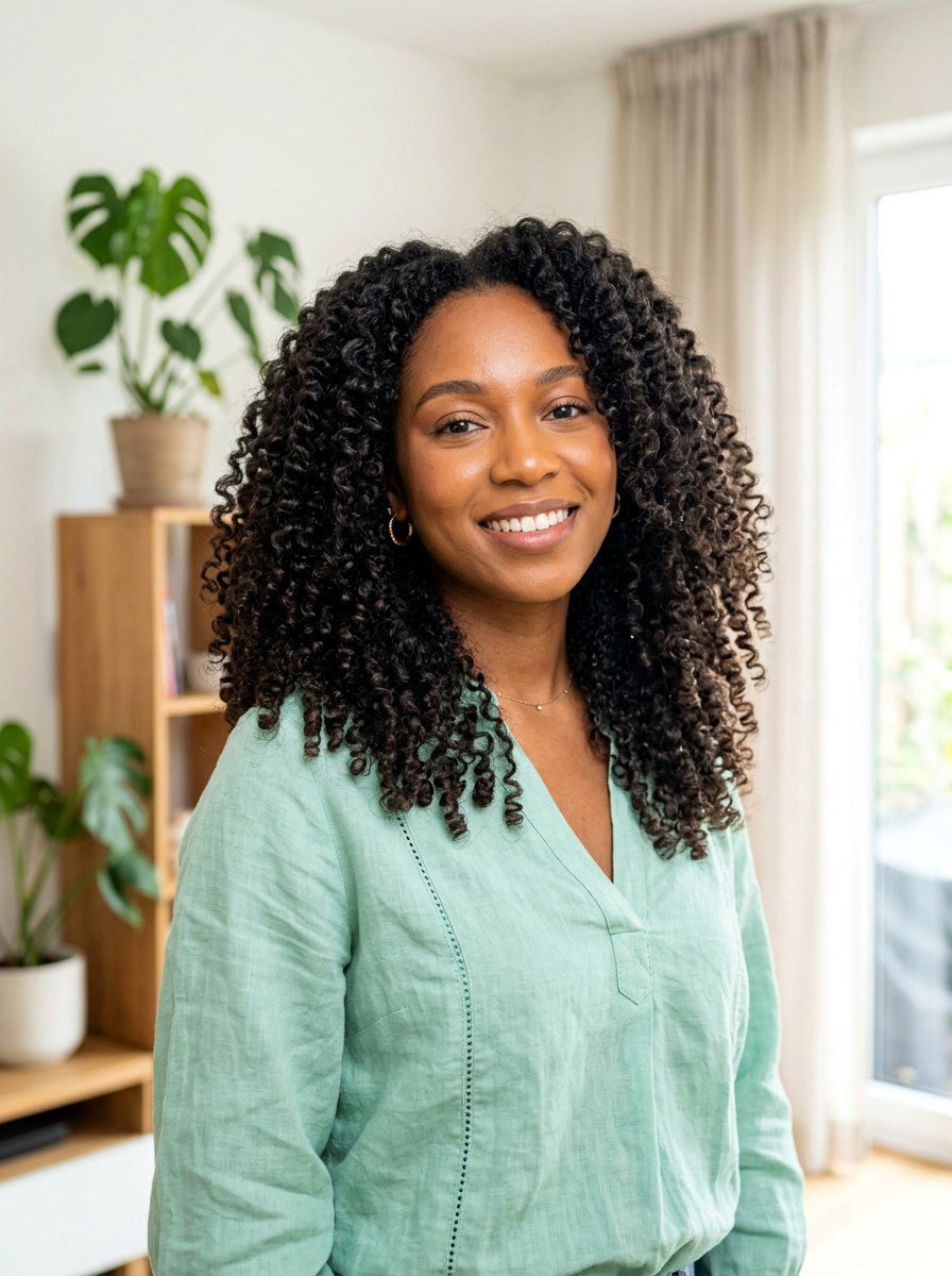 Twist Out for Natural Hair - 20 simple work hairstyle for natural hair - 20 simple work hairstyle for natural hair