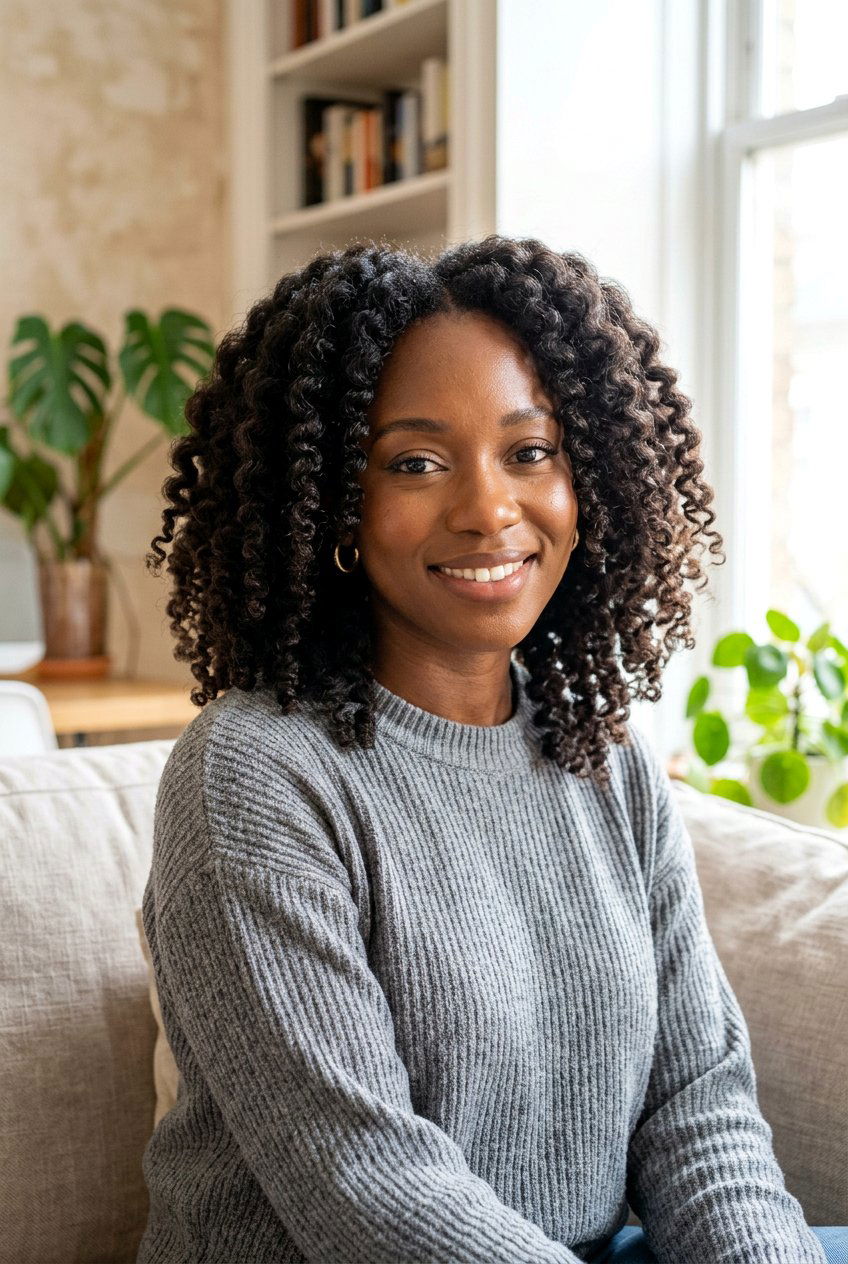 Twist Out on Natural Hair - 20 no braid hairstyles - 20 no braid hairstyles