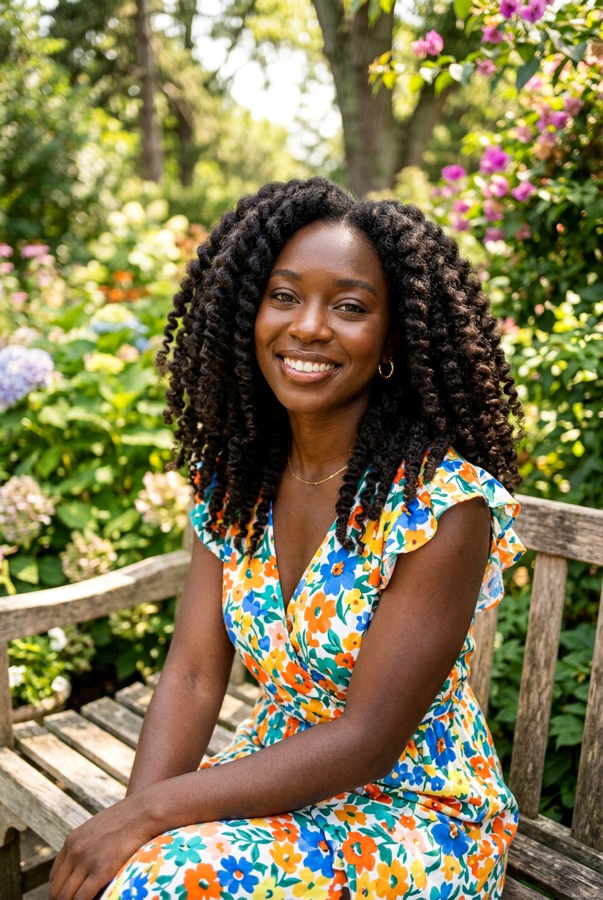 Twist Out on Stretched Hair - 20 humid weather protective styles for black women - 20 humid weather protective styles for black women