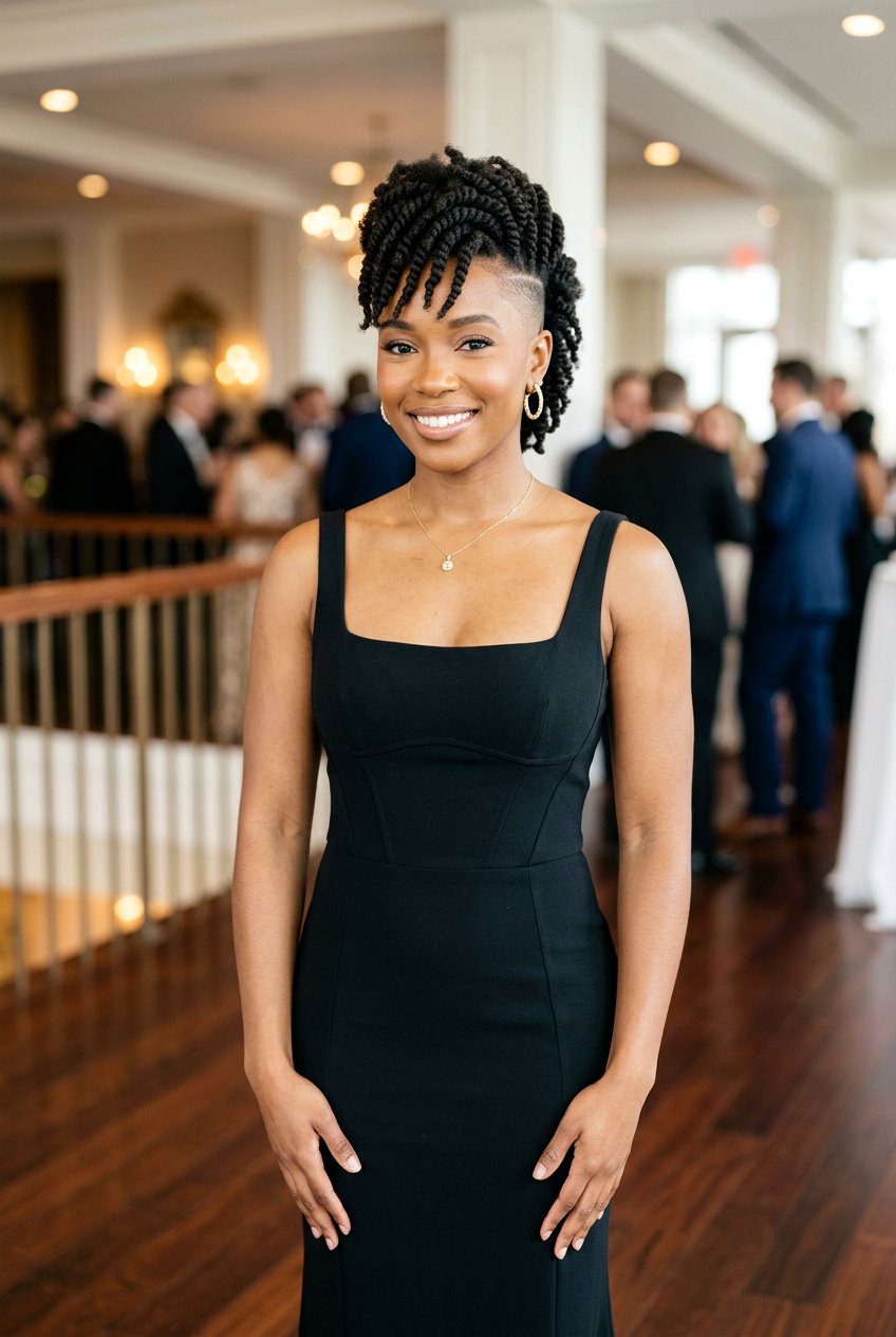 Twisted Afro Mohawk For Women - 20 afro mohawk hairstyle - 20 afro mohawk hairstyle