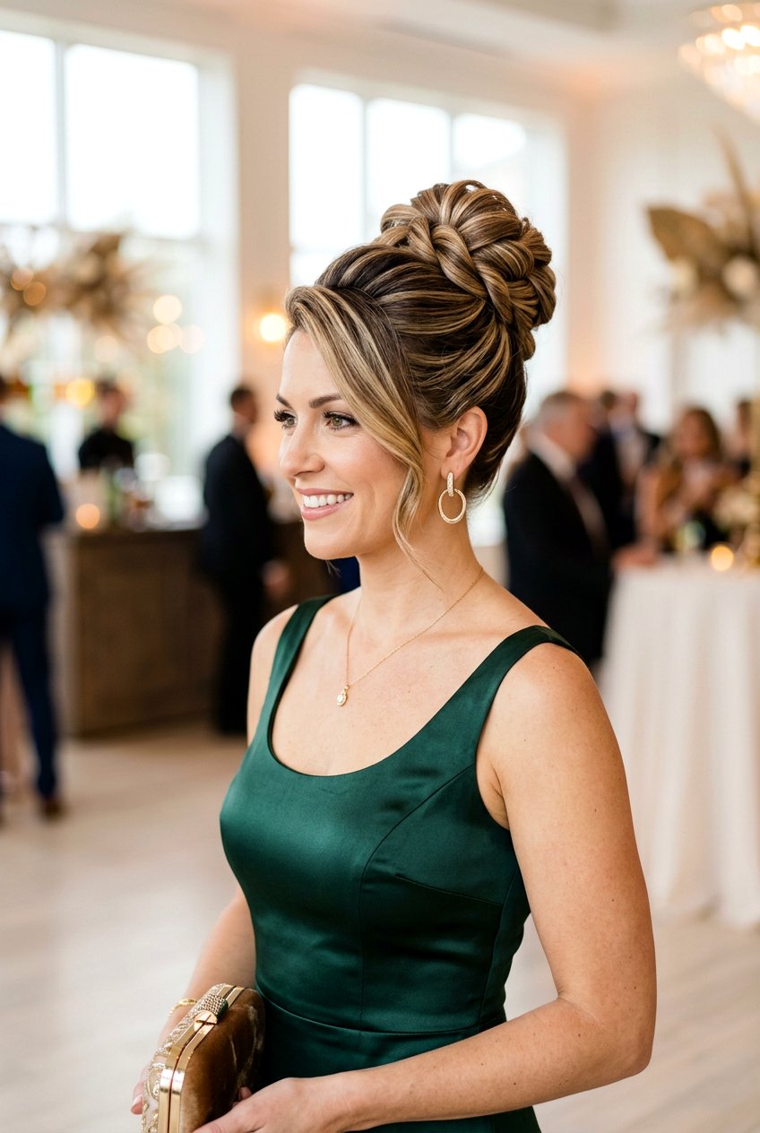 Twisted Beehive Bun - 20 beehive bun hairstyle - 20 beehive bun hairstyle