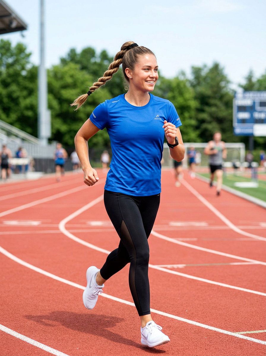 Twisted Braid Ponytail Workout - 20 workout ponytail with braid - 20 workout ponytail with braid