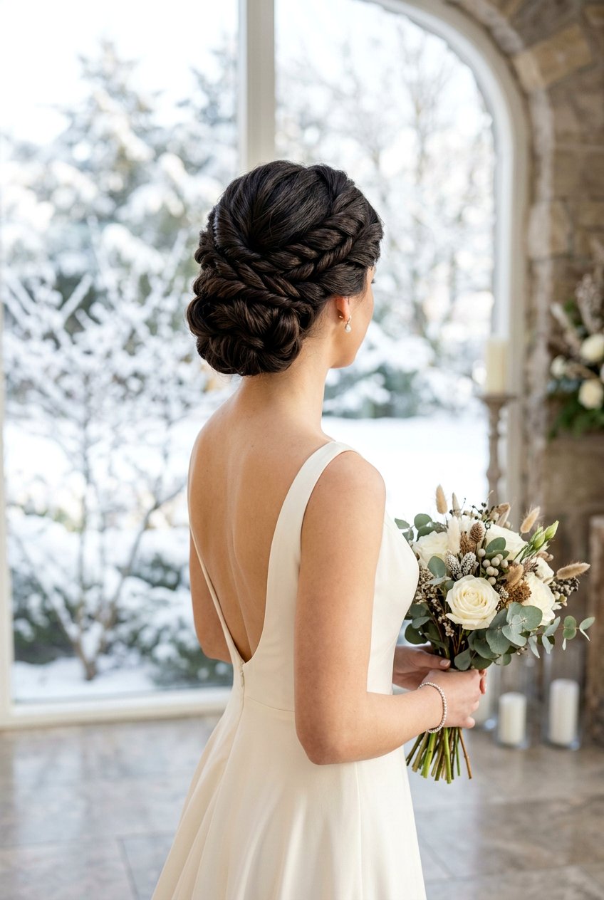 Twisted Bridal Updo With Extensions - 20 bridal hairstyle for fine hair with extensions - 20 bridal hairstyle for fine hair with extensions