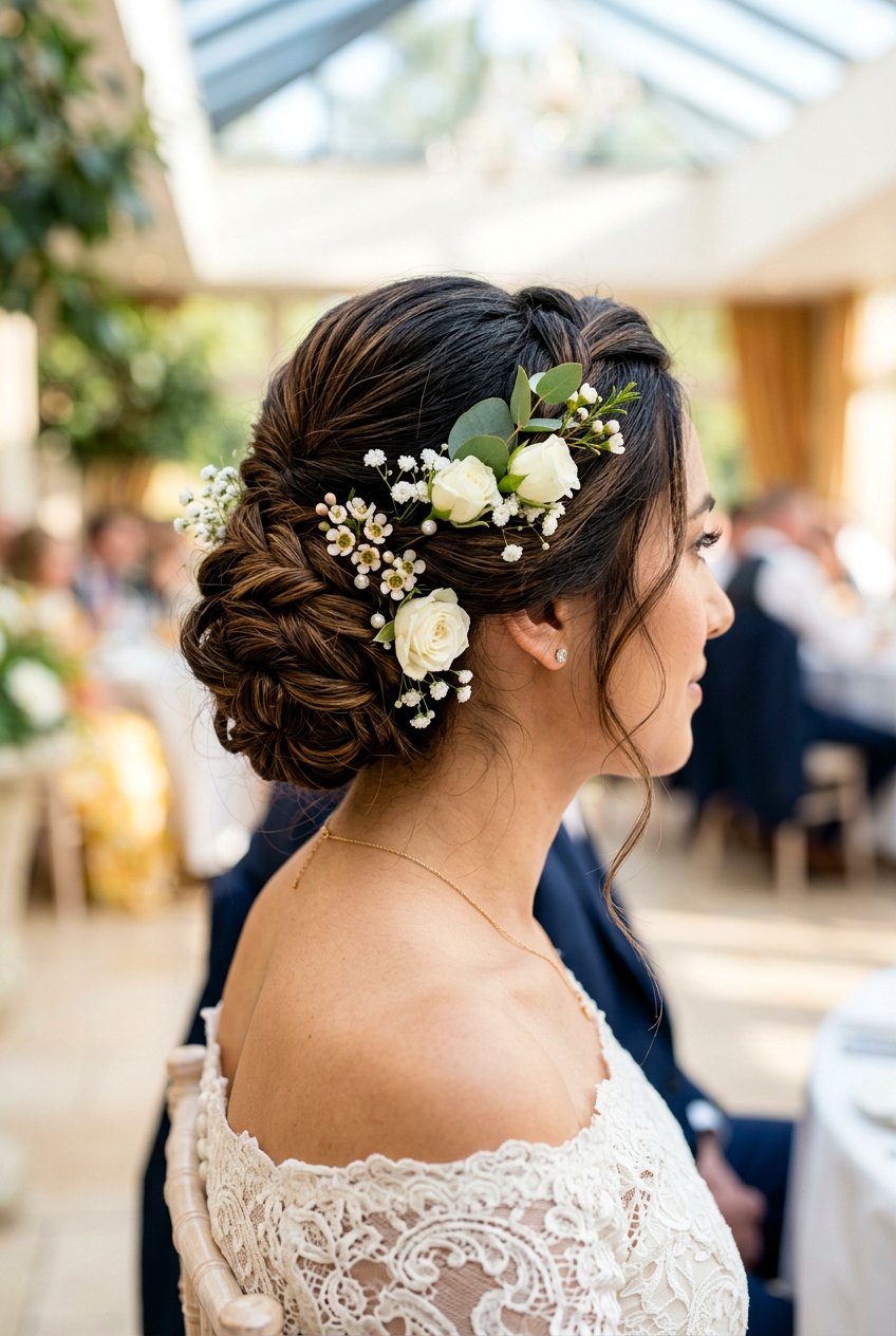 Twisted Hair Bun - 20 japanese hairstyles for women - 20 japanese hairstyles for women