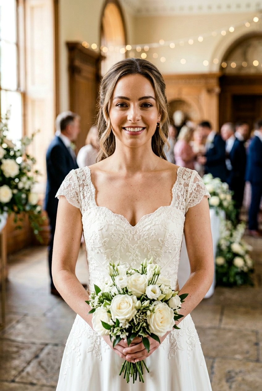 Twisted Half Up - 20 prom hairstyle for short bob hair - 20 prom hairstyle for short bob hair