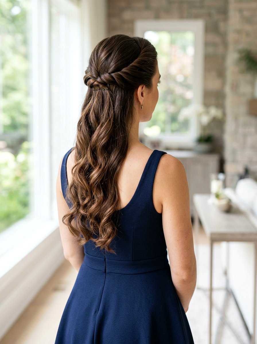 Twisted Half Up Ponytail for Wedding Guest - 20 twisted ponytail for wedding guest - 20 twisted ponytail for wedding guest