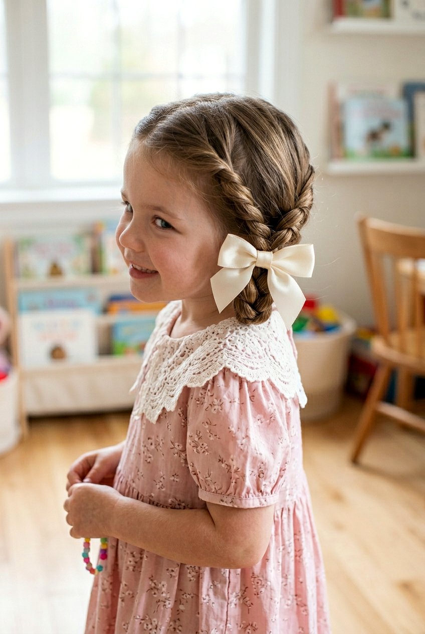 Twisted Halo - 20 easy school hairstyle for preschool girls