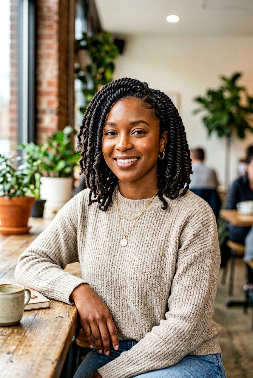 Twisted Loc Bob - 20 black women loc bob styles - 20 black women loc bob styles