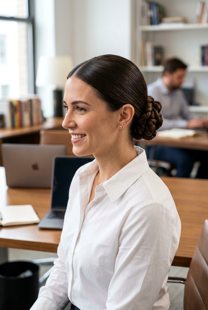 20 Sophisticated Low Bun for Corporate Women to Try Now