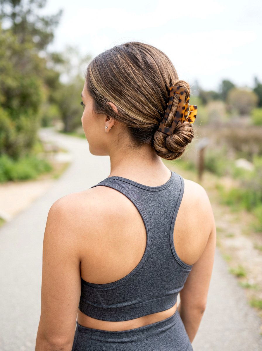 20 Gorgeous Claw Clip Twist Ideas for Shoulder Length Hair