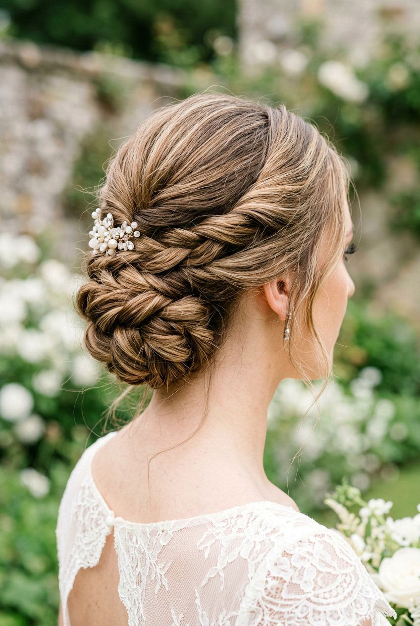 Twisted Low Chignon - 20 formal updo hairstyles - 20 formal updo hairstyles