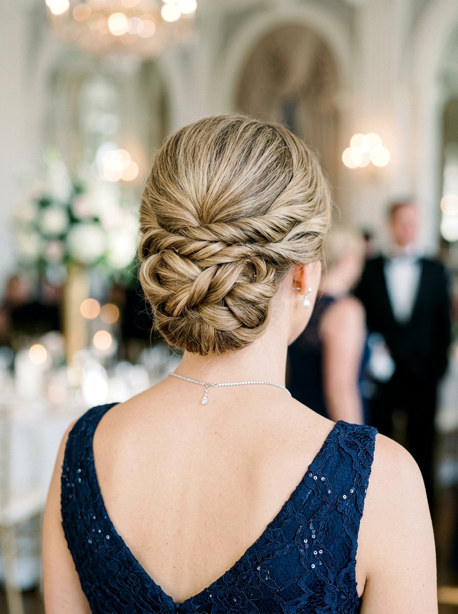 Twisted Low Chignon For Straight Hair - 20 easy hairstyle for long fine straight hair - 20 easy hairstyle for long fine straight hair