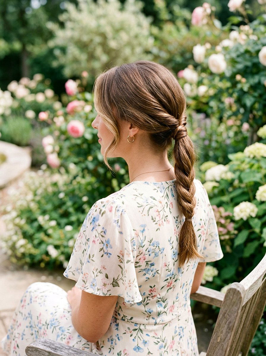 Twisted Low Ponytail for Wedding Guest - 20 twisted ponytail for wedding guest - 20 twisted ponytail for wedding guest