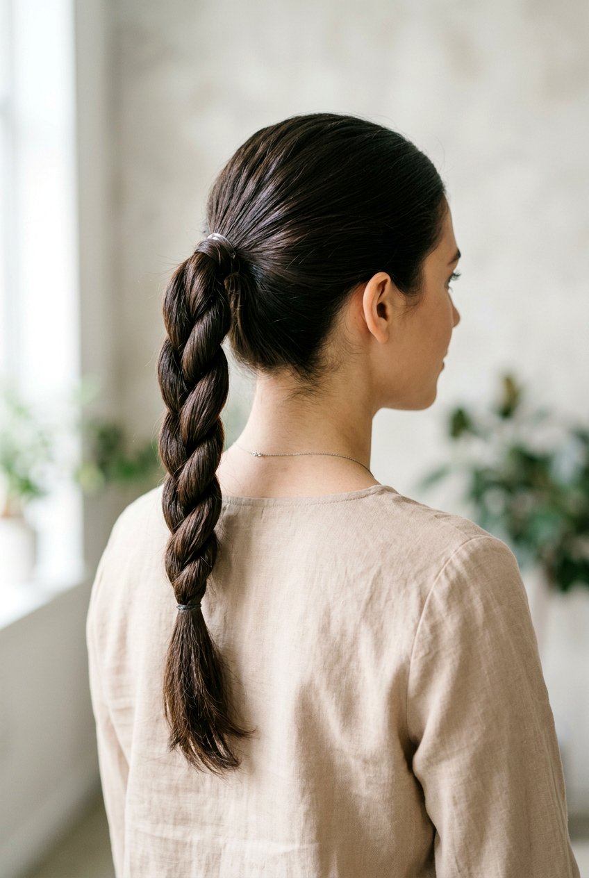 Twisted Ponytail For Long Hair - 20 easy hairstyles for long hair - 20 easy hairstyles for long hair