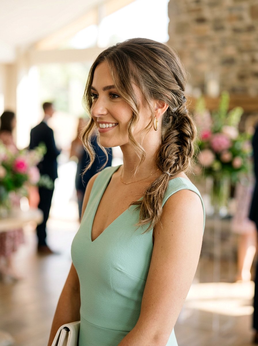 Twisted Ponytail With Face Framing Pieces - 20 twisted ponytail for wedding guest - 20 twisted ponytail for wedding guest