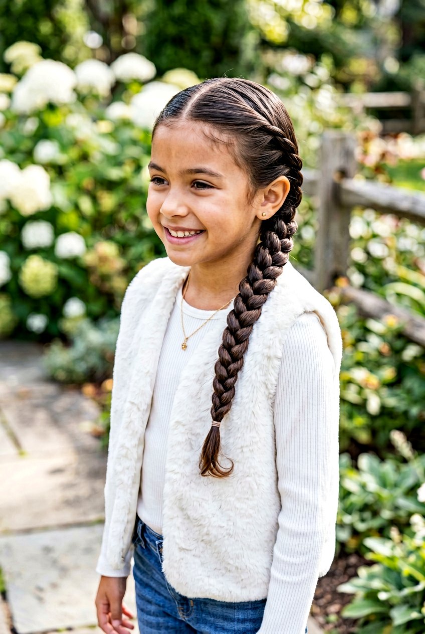 Twisted Rope Braid - 20 holiday braid styles for girls - 20 holiday braid styles for girls