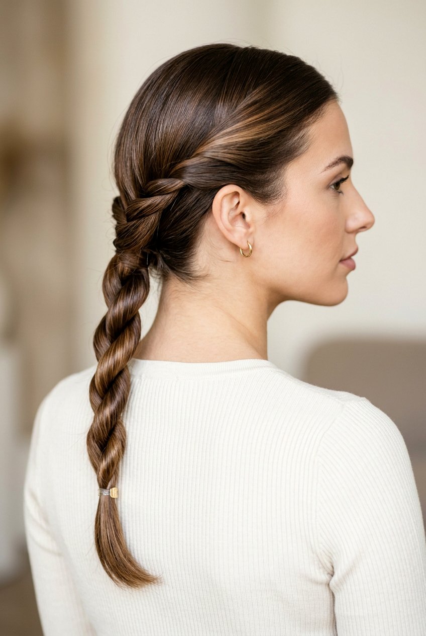Twisted Rope Braid - 20 cottagecore braided hairstyle for women - 20 cottagecore braided hairstyle for women