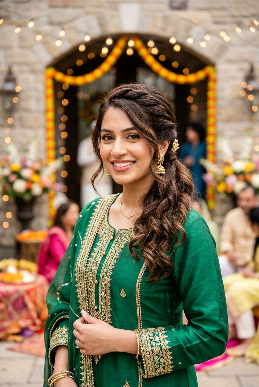 Twisted Side Eid Ponytail Hairstyle - 20 eid ponytail hairstyle - 20 eid ponytail hairstyle