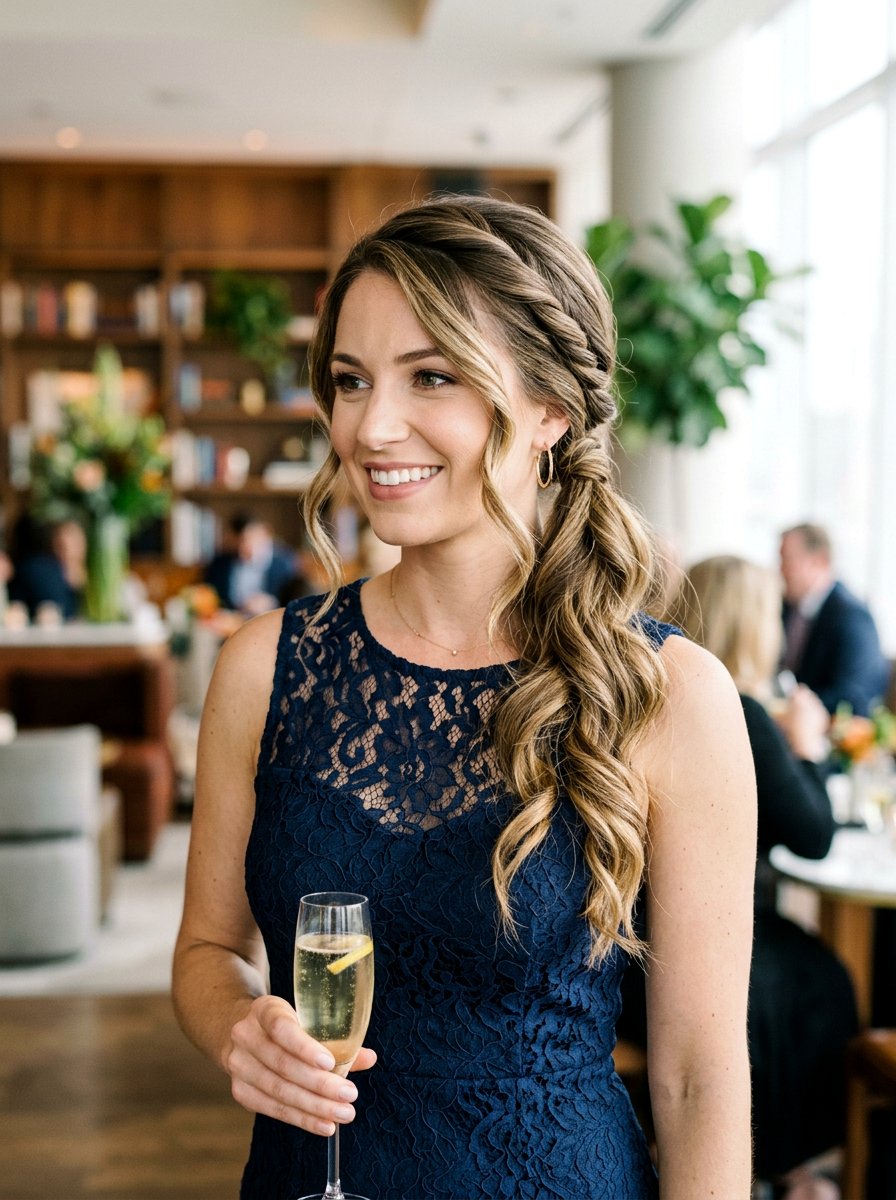 Twisted Side Ponytail - 20 glamorous ponytail hairstyle ideas - 20 glamorous ponytail hairstyle ideas