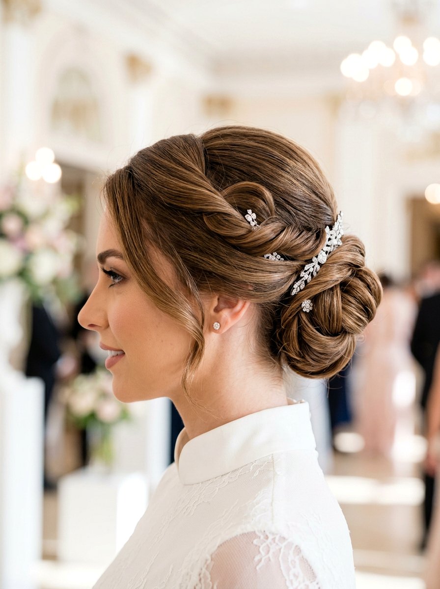 Twisted Updo Prom Hair - 20 prom hair ideas for women - 20 prom hair ideas for women