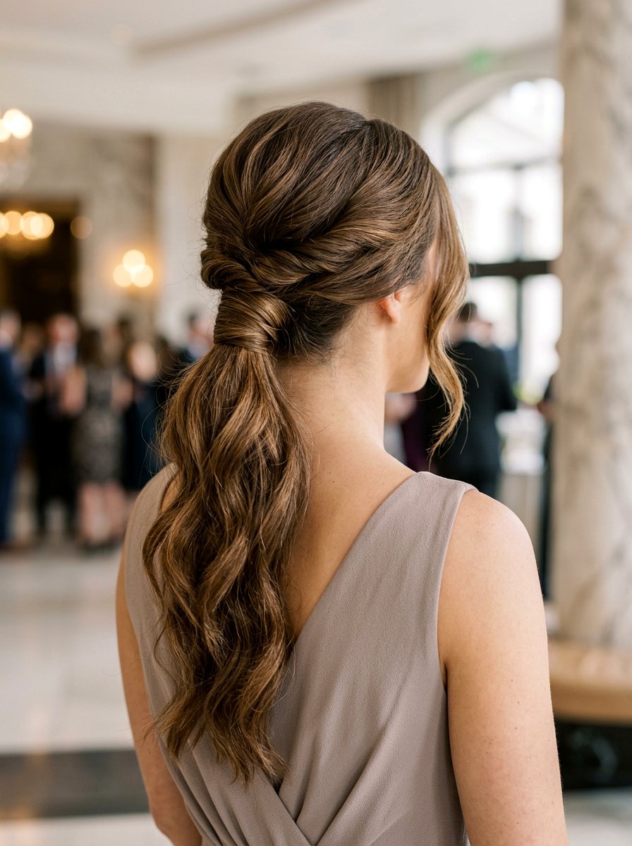 Twisted Wrapped Ponytail for Wedding Guest - 20 twisted ponytail for wedding guest - 20 twisted ponytail for wedding guest