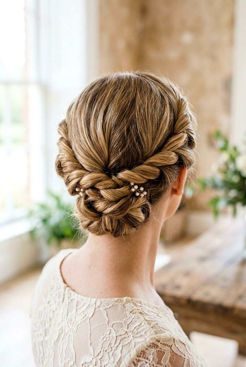 Twisted crown - 20 hairstyles for work - 20 hairstyles for work