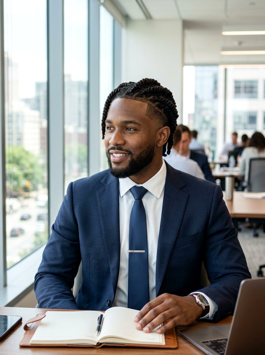 Twists With Temple Taper Fade - 20 twists with taper fade men - 20 twists with taper fade men