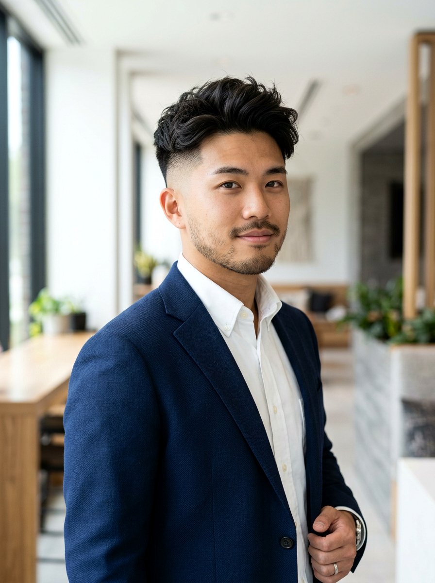 Two Block Haircut With Fade - 20 two block haircut men - 20 two block haircut men